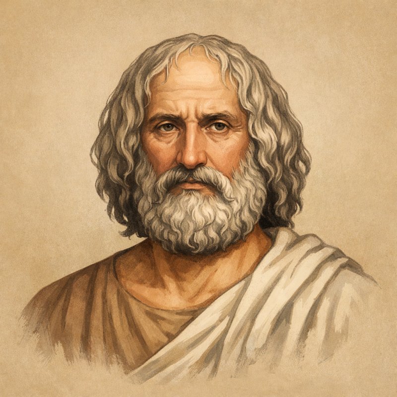 Portrait de Euripide