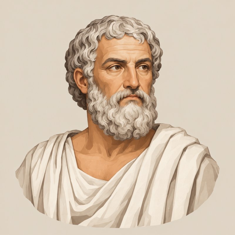 Portrait de Épicure