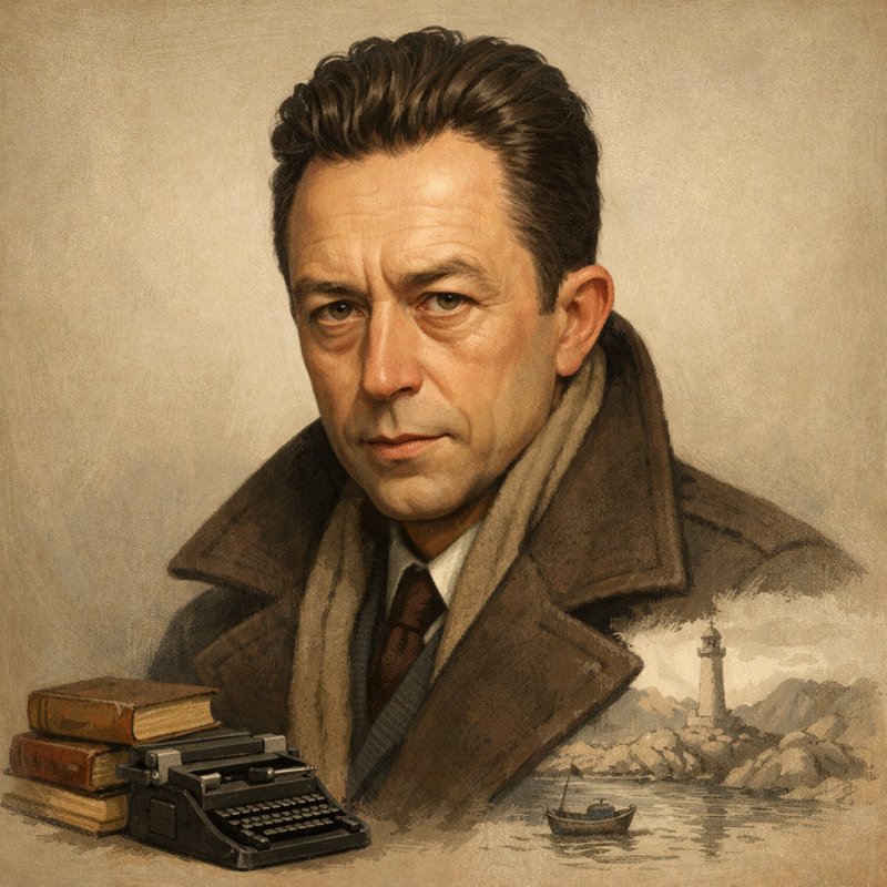 Portrait de Albert Camus