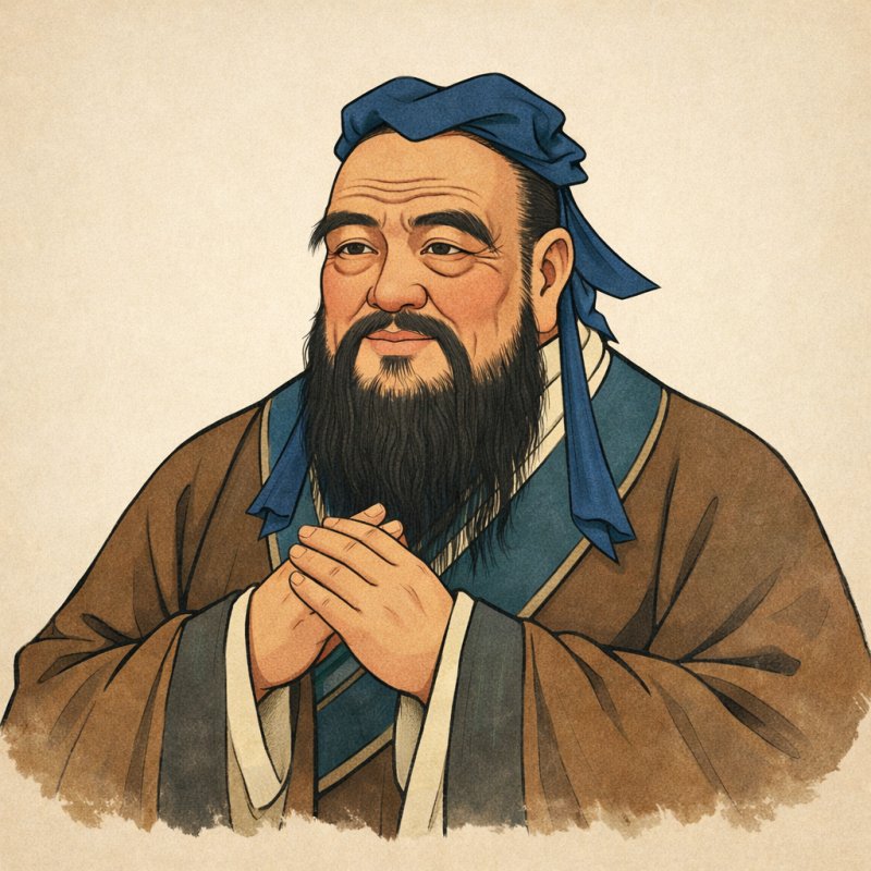 Portrait de Confucius